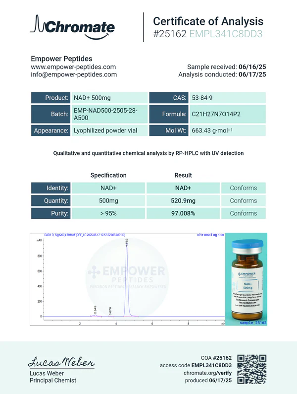 NAD+ Antioxidant and Detox Agent