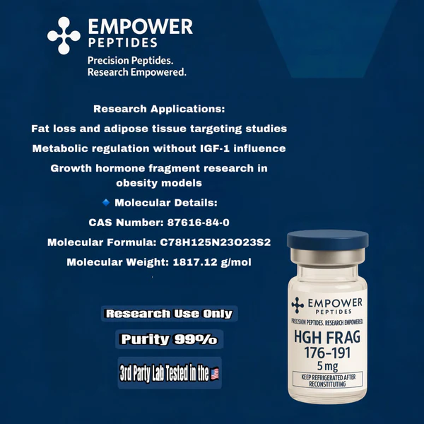 HGH Frag 176–191 – Growth and Performance Peptide HGH Frag 176–191 – Growth and Performance Peptide