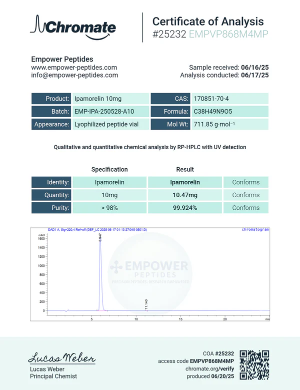 Ipamorelin – Growth and Performance Peptide Ipamorelin – Growth and Performance Peptide