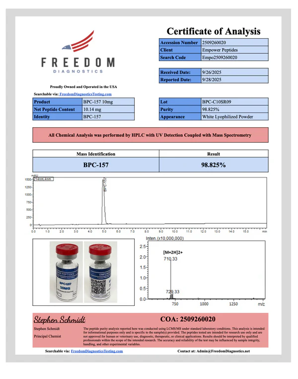 BPC-157 – Recovery and Repair Peptide