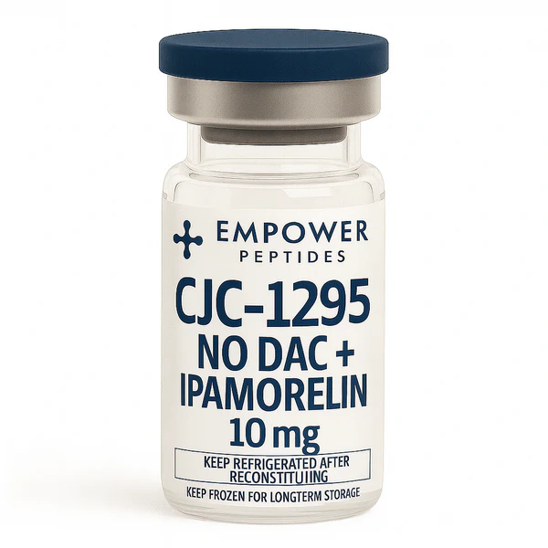 CJC-1295 No Dac 5mg + Ipamorelin 5mg – Growth and Performance Peptide