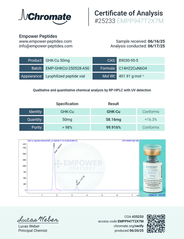 GHK-Cu – Recovery and Repair Peptide GHK-Cu – Recovery and Repair Peptide